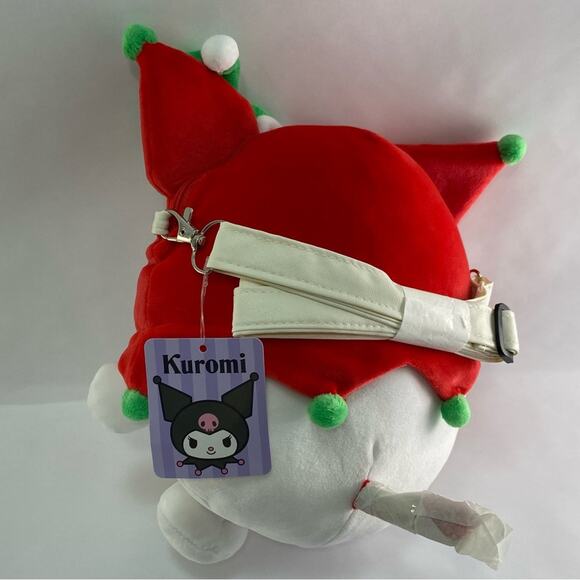 SANRIO KUROMI Christmas Plush Mini Backpack/Bag - Picture 3 of 8